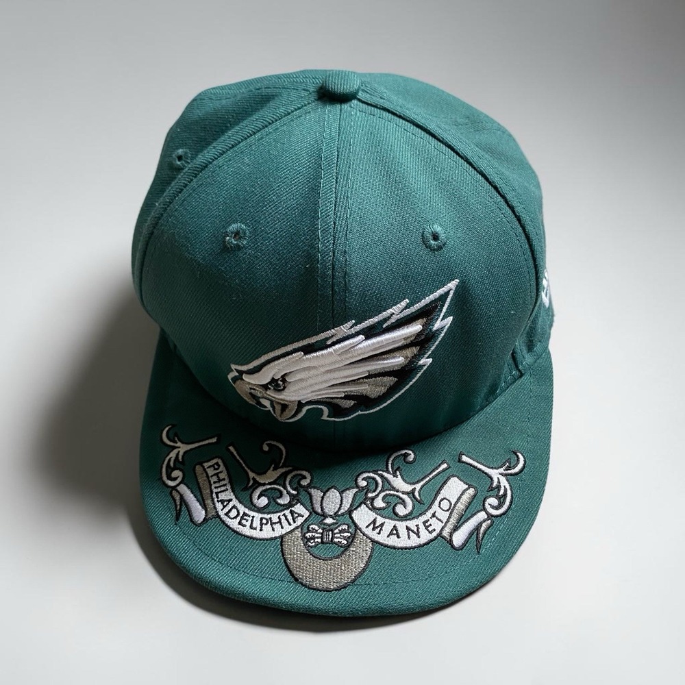 NFL Philadelphia Eagles Hat Green One Size Adjustable Strap Football Cap